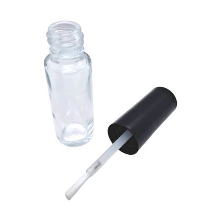 5ml empty glass bottle with #03 plastic cap