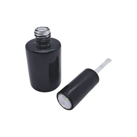 Bottiglia di vetro cilindrica da 15ml resistente ai raggi UV