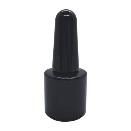 8ml Empty UV Gel Polish Glass Bottle for Sale - 8ml cylindrical double-layer painted glass phototherapy nail polish bottle