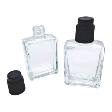 15ml square perfume empty bottle