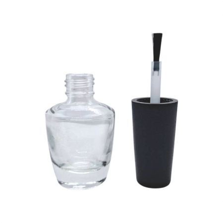 15ml empty transparent glass bottle
