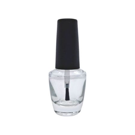 15ml nail polish empty glass bottle with #15 cap and brush