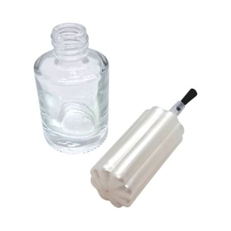 Zylindrische Nagelglasflasche