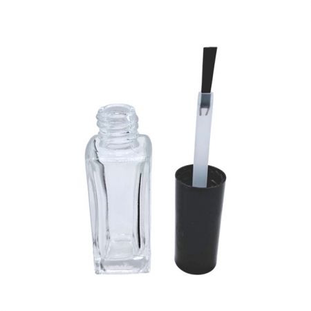 10ml small rectangular glass container
