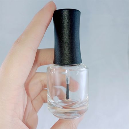Botella de esmalte de uñas de vidrio vacía de 15 ml