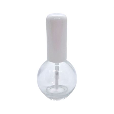 Garrafa de vidro redonda vazia de 15ml