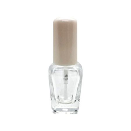8ml Sky Lantern Shaped Empty Nail Polish Bottle with Cap and Brush - 8ml nail art glass bottle