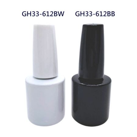 10ml Empty UV Gel Nail Polish Glass Bottles Bulk - 10ml empty UV gel nail polish bottle (white or black)
