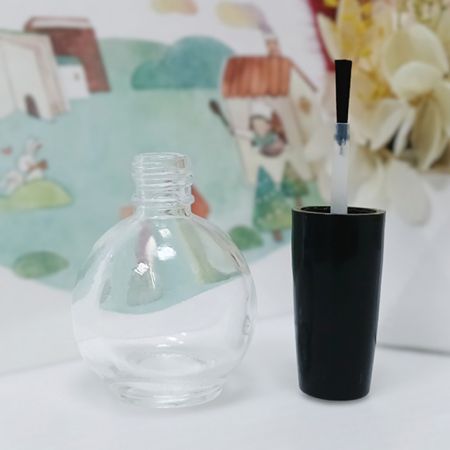 15ml spherical glass bottle