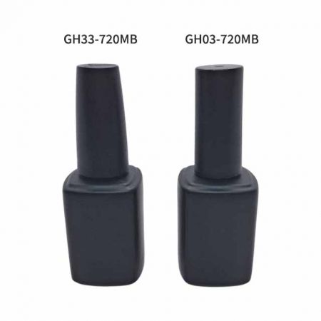 12ml Rectangular Shaped Glass Empty UV Gel Nail Polish Bottle - 12ml Glass Gel Polish Bottles with Lids