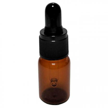3ml Amber Glass Skin Care Serum Bottle with Dropper (GH663AD)