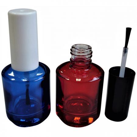 Contenedores Transparentes Azules y Rojos de 15ml (GH12 696BL、GH12 696R)