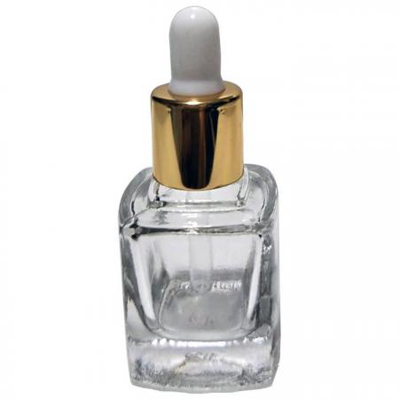 10ml Square Glass Bottle with Dropper (GH719D)