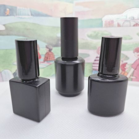 Nail Polish PP Bottles - PP Bottle with PP Cap and Brush