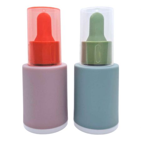Bouteille compte-gouttes à épaule plate de 30 ml